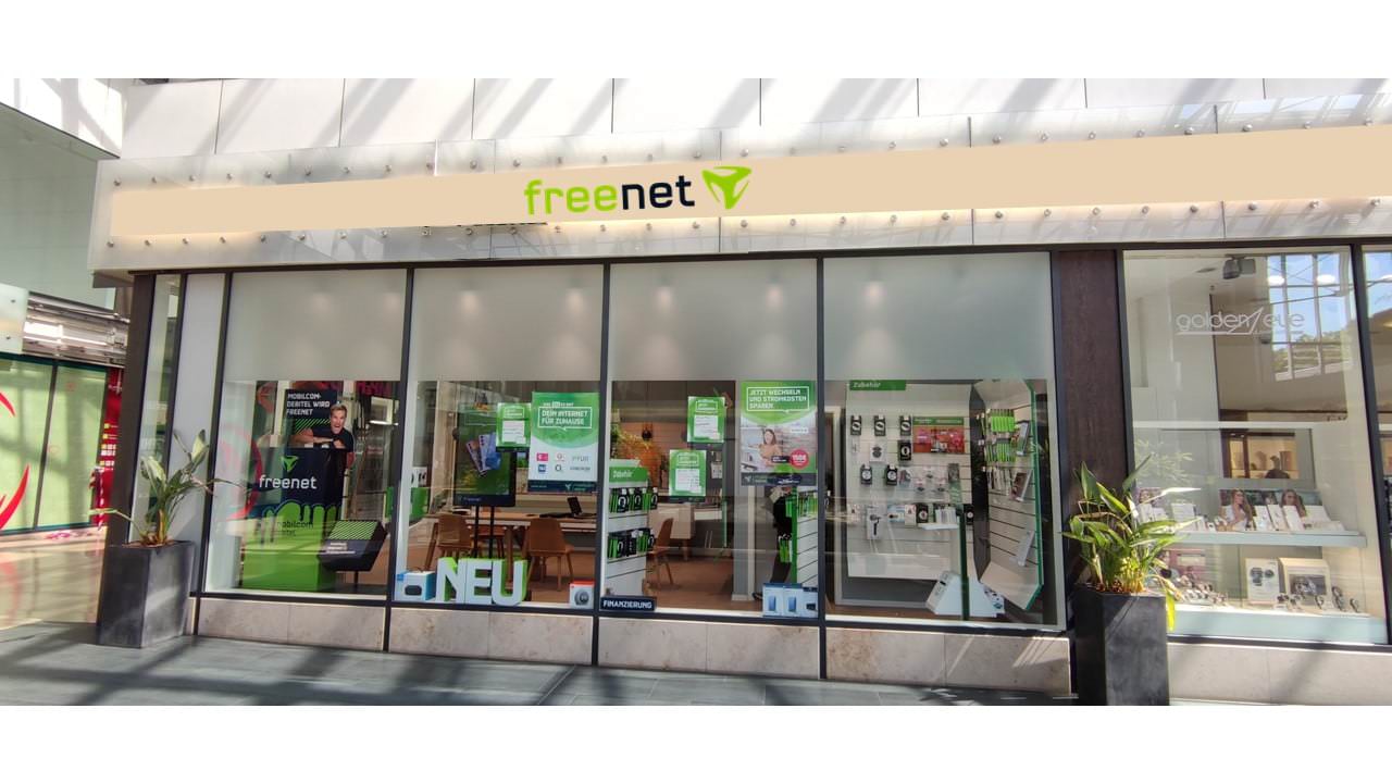 Freenet in der Rathaus Galerie Essen