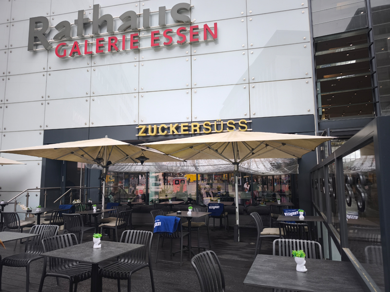 Café Zuckersüss in der Rathaus Galerie Essen