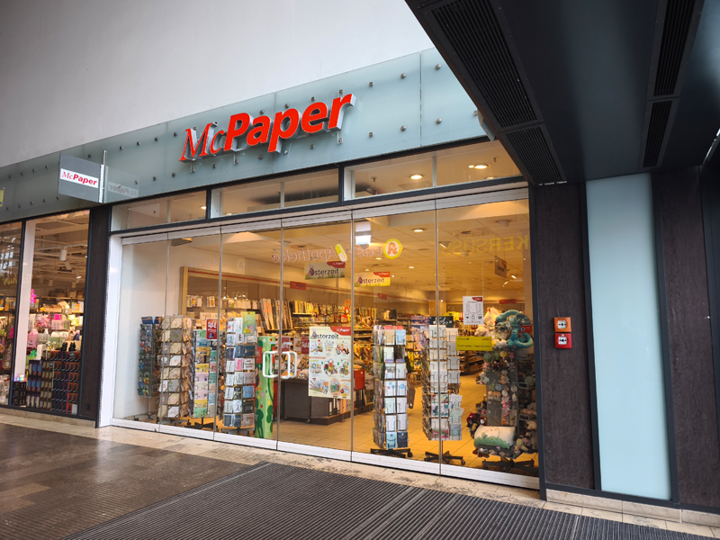 McPaper Papeterie in der Rathaus Galerie Essen