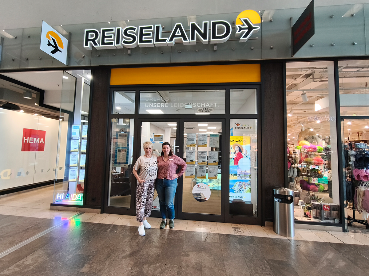 Reiseland Reisebüro in der Rathaus Galerie Essen