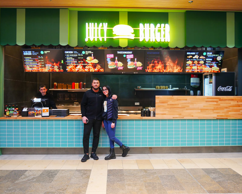 Juicy Burger in der Rathaus Galerie Essen