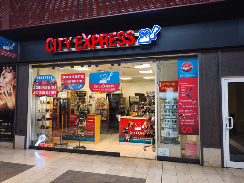 City Express in der Rathaus Galerie Essen
